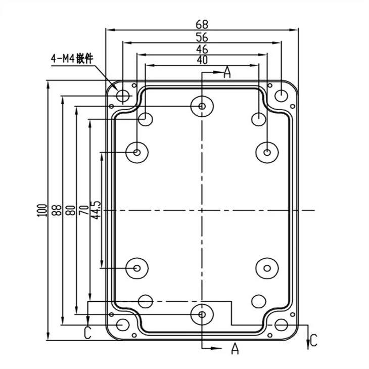 ABS Control Case IP65 Junction Box